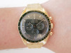 Швейцарские часы Omega Speedmaster Moonwatch Professional Moonshine 18K Yellow Gold Green Dial Manual Wind 42