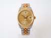 Швейцарський годинник Rolex Oyster Perpetual Date Steel 18K Yellow Gold 34
