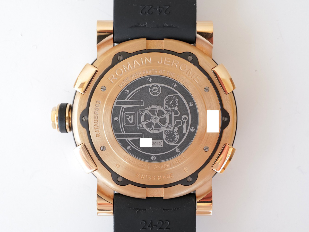 Швейцарские часы Romain Jerome Titanic-DNA Steampunk 18K Rose Gold 50
