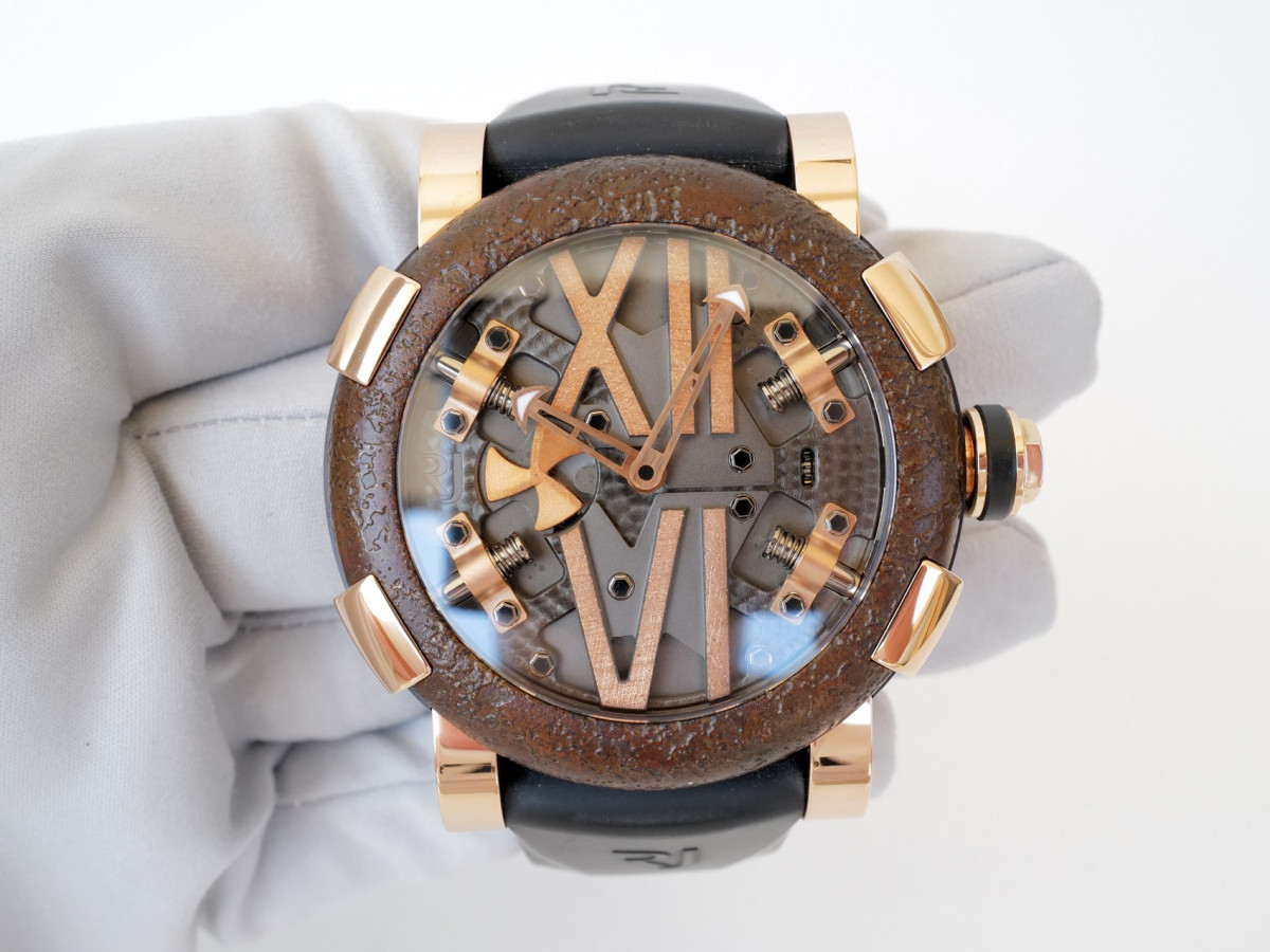 Швейцарские часы Romain Jerome Titanic-DNA Steampunk 18K Rose Gold 50