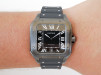 Швейцарський годинник Cartier Santos de Cartier Large Black ADLC 40