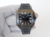 Швейцарський годинник Cartier Santos de Cartier Large Black ADLC 40
