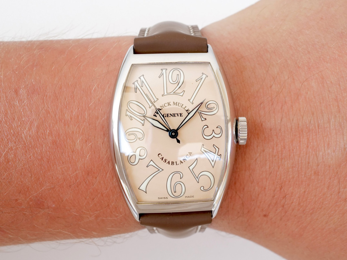 Swiss watch Franck Muller Casablanca Salmon Pink Dial Automatic