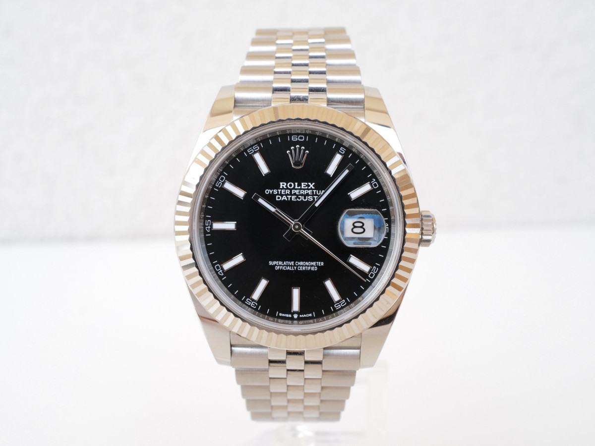 Швейцарський годинник Rolex Datejust 41 Black Dial Jubilee (2025)
