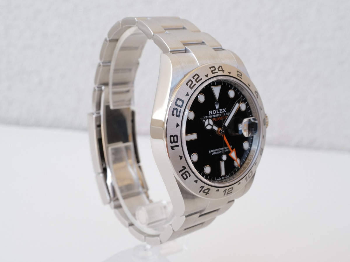 Швейцарський годинник Rolex Explorer II Oyster Black Dial GMT 42