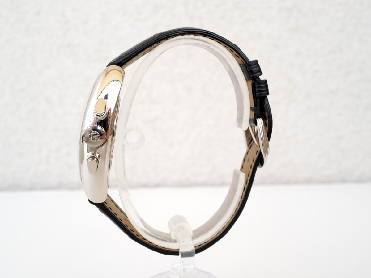 Швейцарские часы Franck Muller Curvex Double Face Chronographe Telemeter Tachymeter Pulsations Scale 950 Platinum