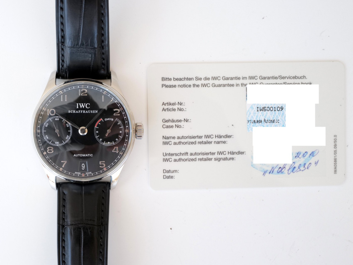 Швейцарские часы IWC Portuguese Automatic 7 Days Power Reserve 42