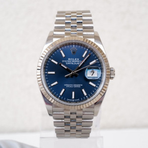 Швейцарський годинник Rolex Datejust 36 Blue Dial