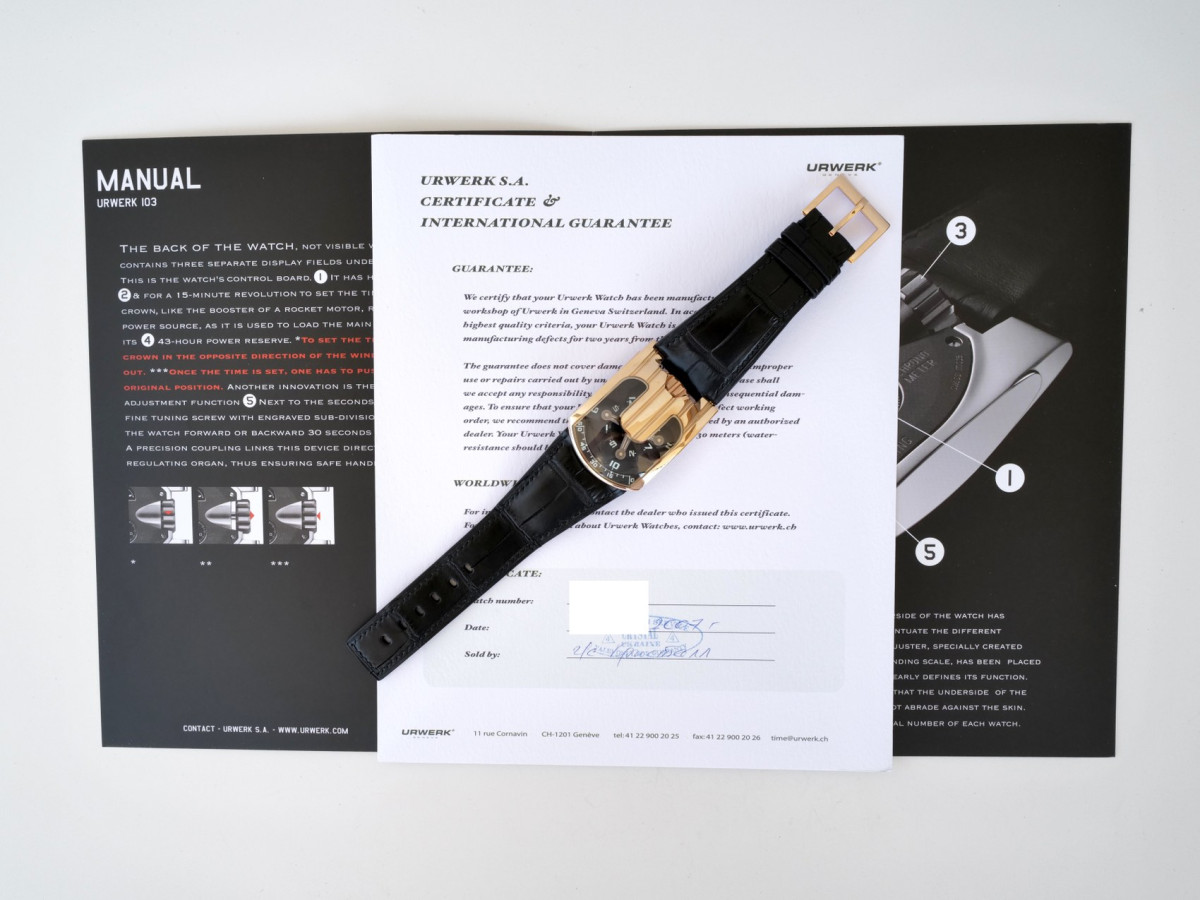 Швейцарские часы Urwerk 103
