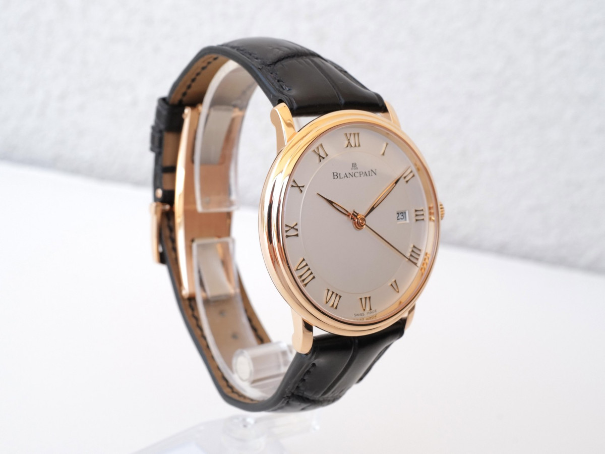 Швейцарские часы Blancpain Villeret Ultraplate Automatic 18K Rose Gold 40