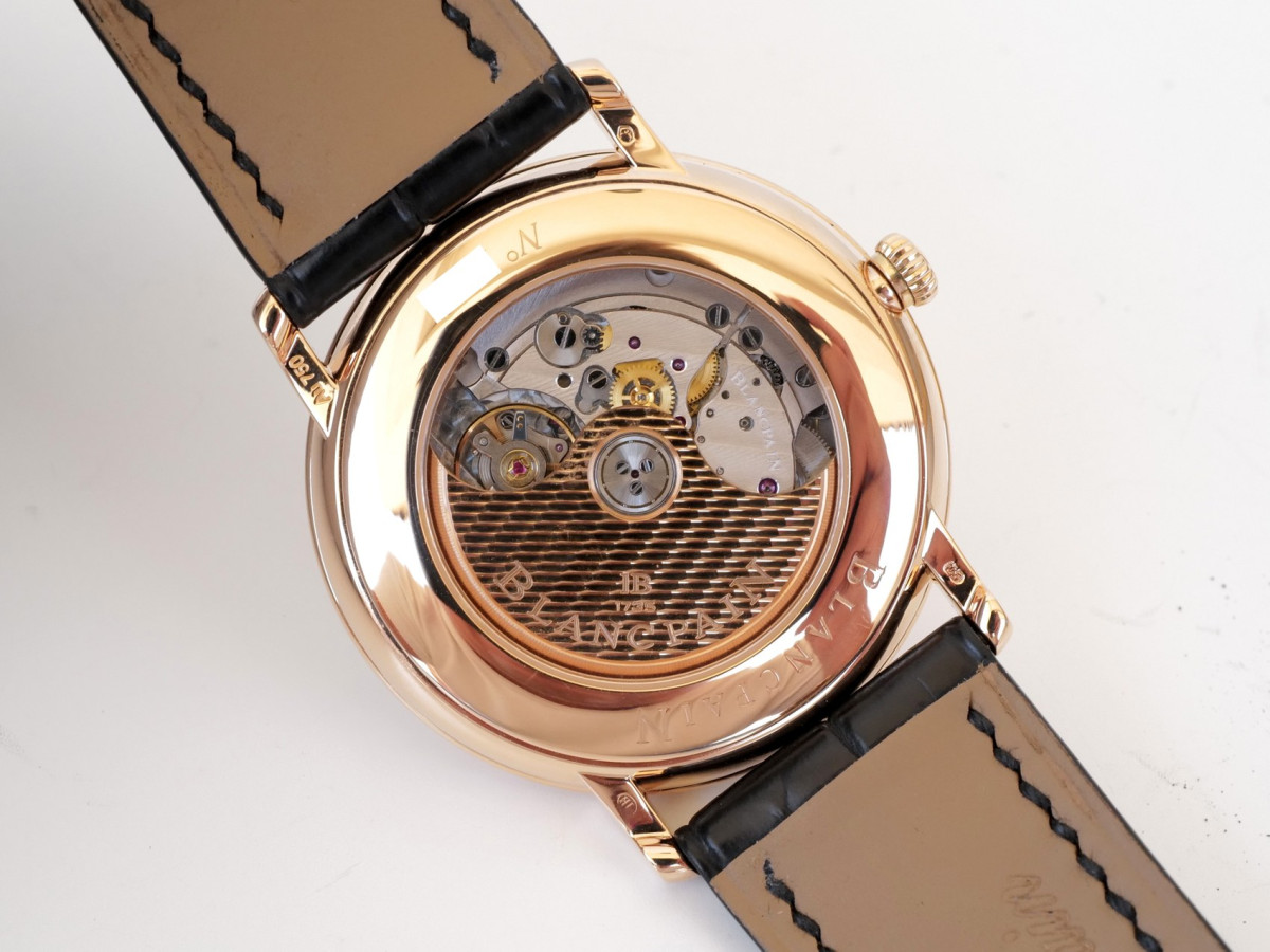 Швейцарские часы Blancpain Villeret Ultraplate Automatic 18K Rose Gold 40