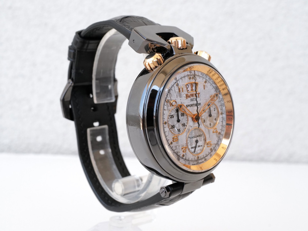 Швейцарские часы Bovet Sportster Saguaro Chronograph Meteorite Dial 46