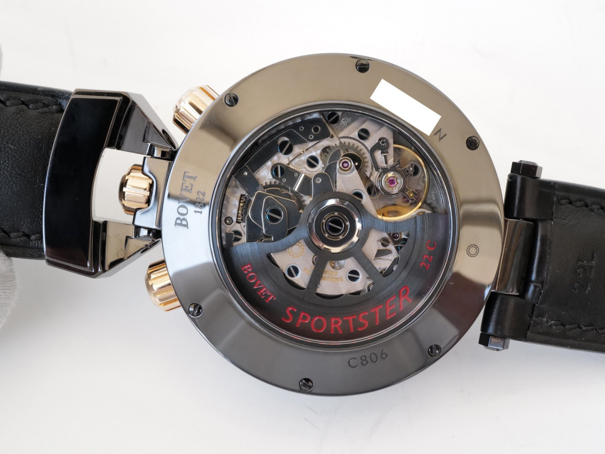 Швейцарские часы Bovet Sportster Saguaro Chronograph Meteorite Dial 46