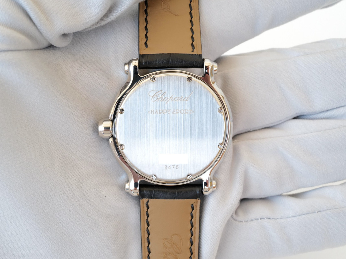 Swiss watch Chopard Happy Sport Diamond Black Dial Quartz Ladies 36