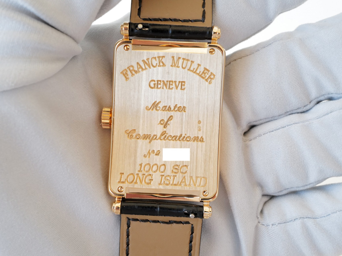 Швейцарские часы Franck Muller Long Island 18K Rose Gold
