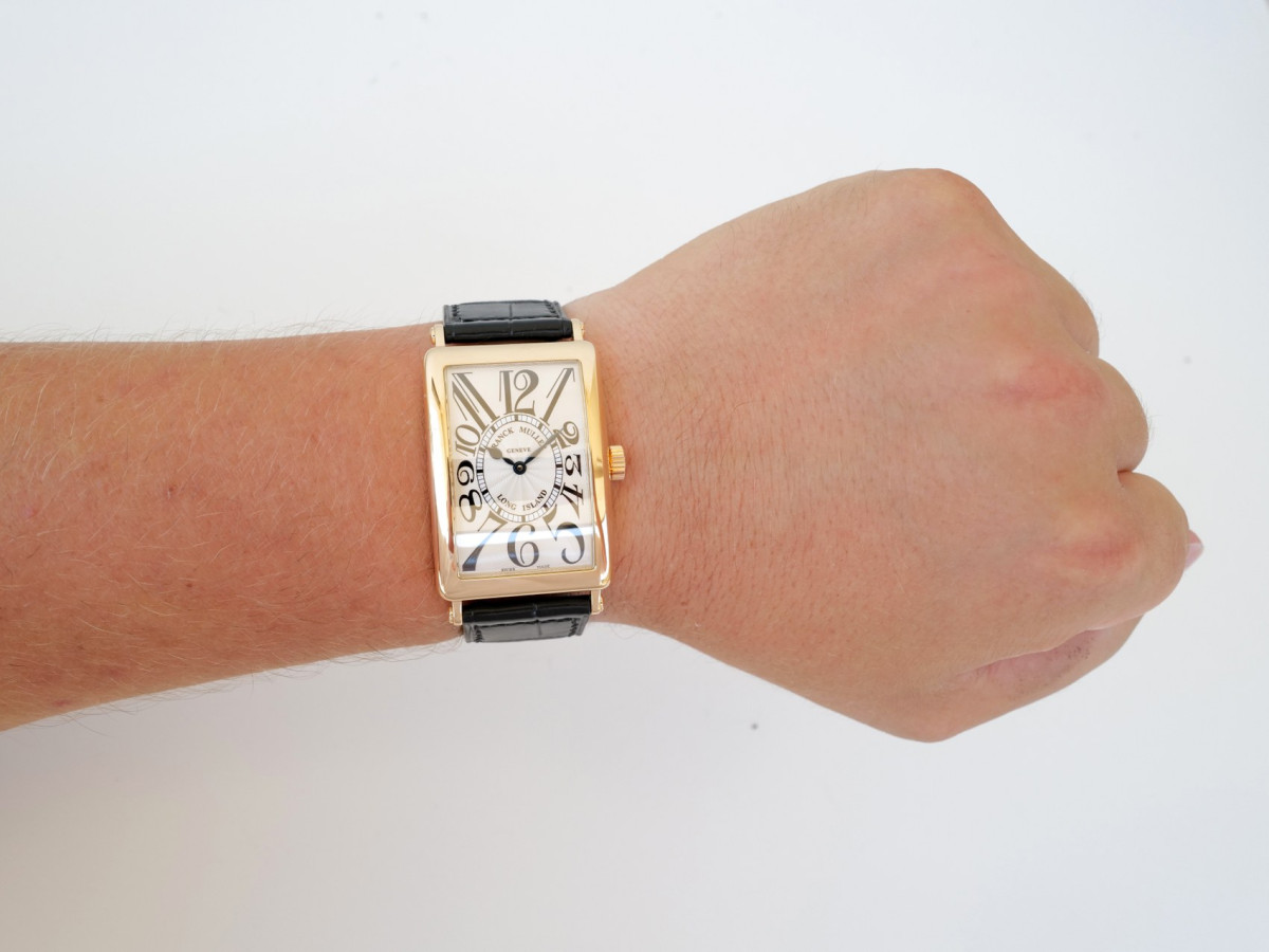 Швейцарские часы Franck Muller Long Island 18K Rose Gold