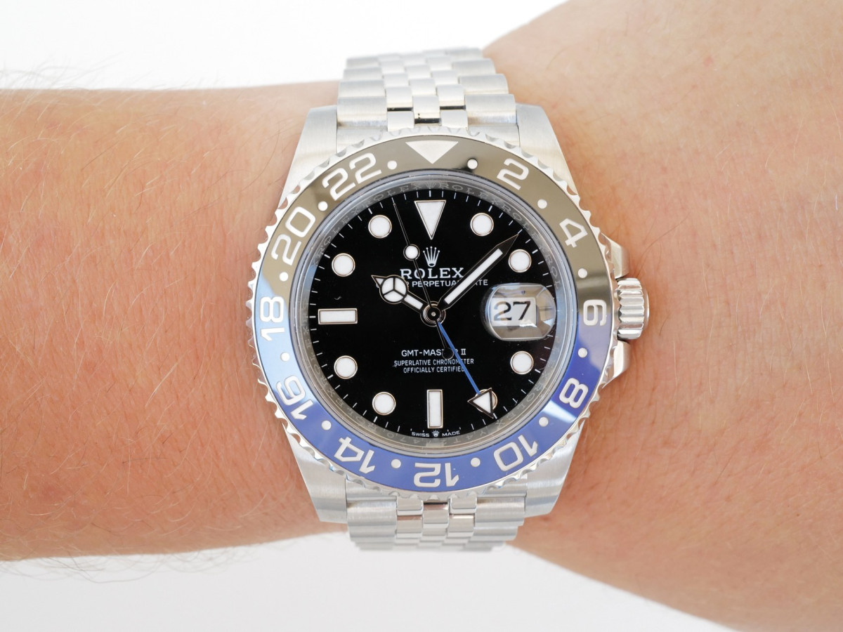 Швейцарские часы Rolex GMT-Master II Batgirl