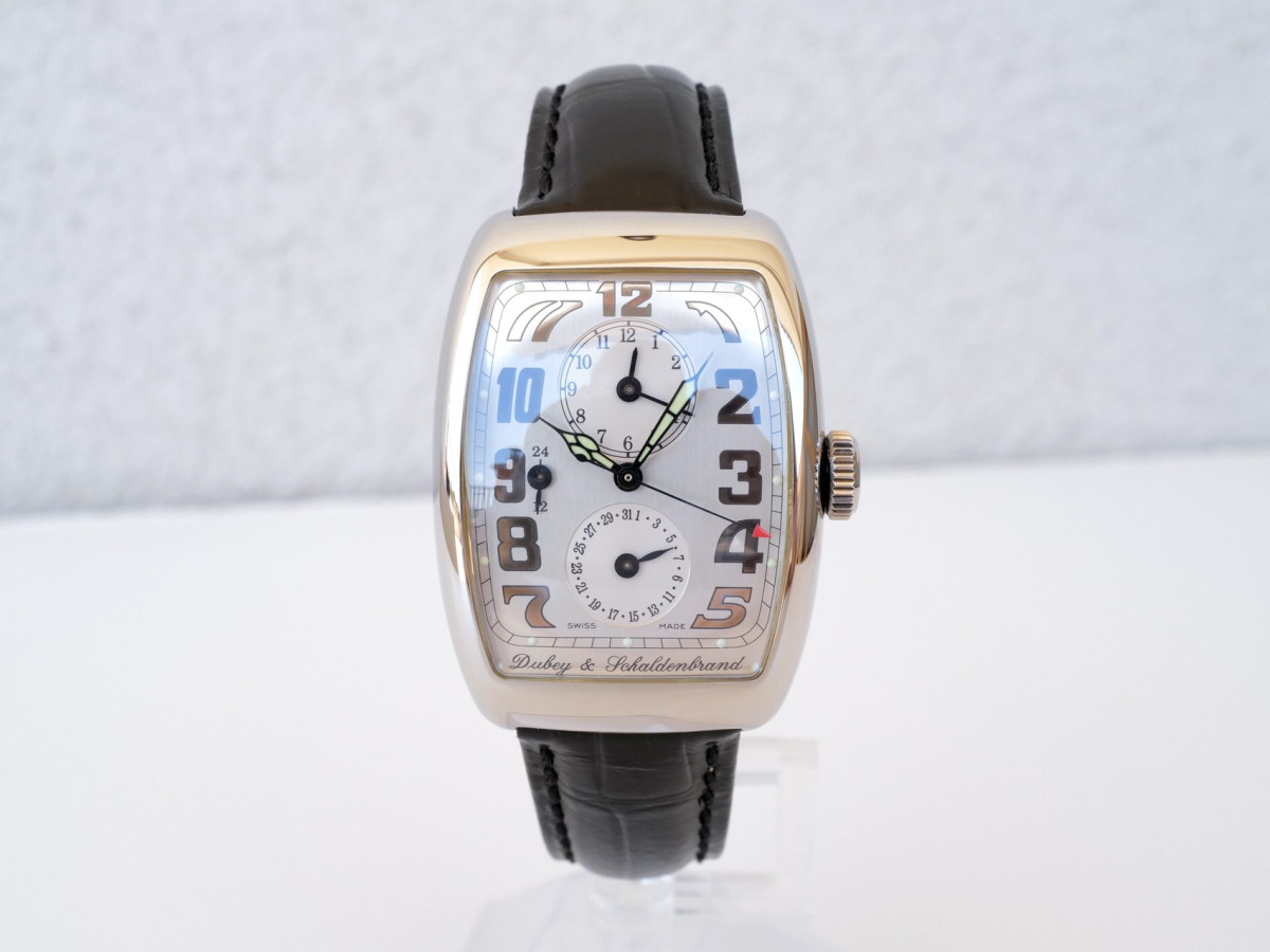 Swiss watch Dubey & Schaldenbrand Aerodyn Duo Date Silver Dial