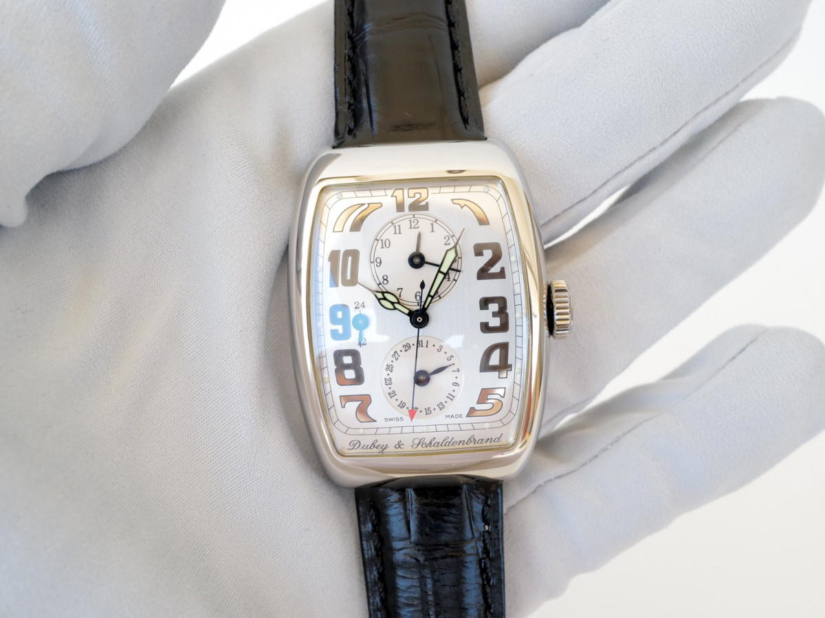 Swiss watch Dubey & Schaldenbrand Aerodyn Duo Date Silver Dial