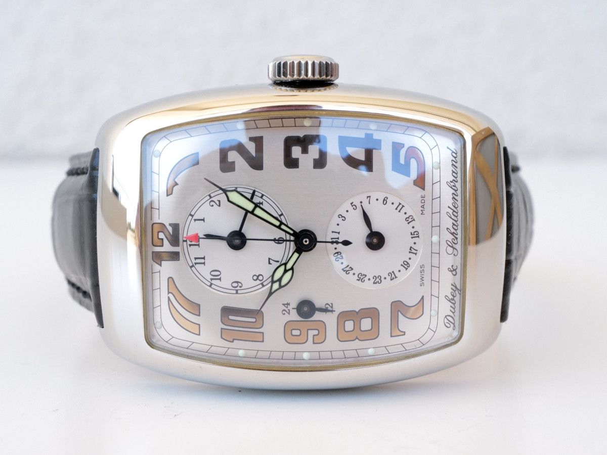 Swiss watch Dubey & Schaldenbrand Aerodyn Duo Date Silver Dial