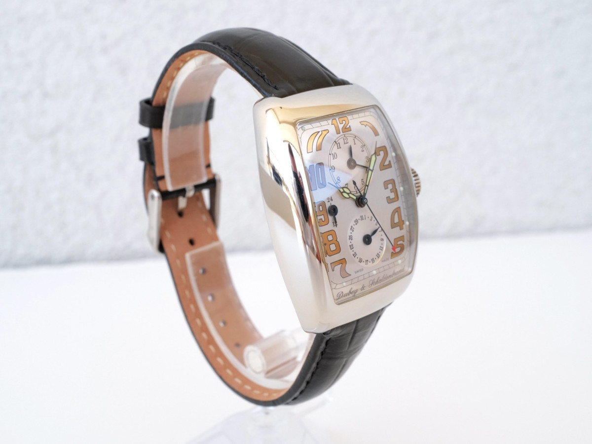 Swiss watch Dubey & Schaldenbrand Aerodyn Duo Date Silver Dial