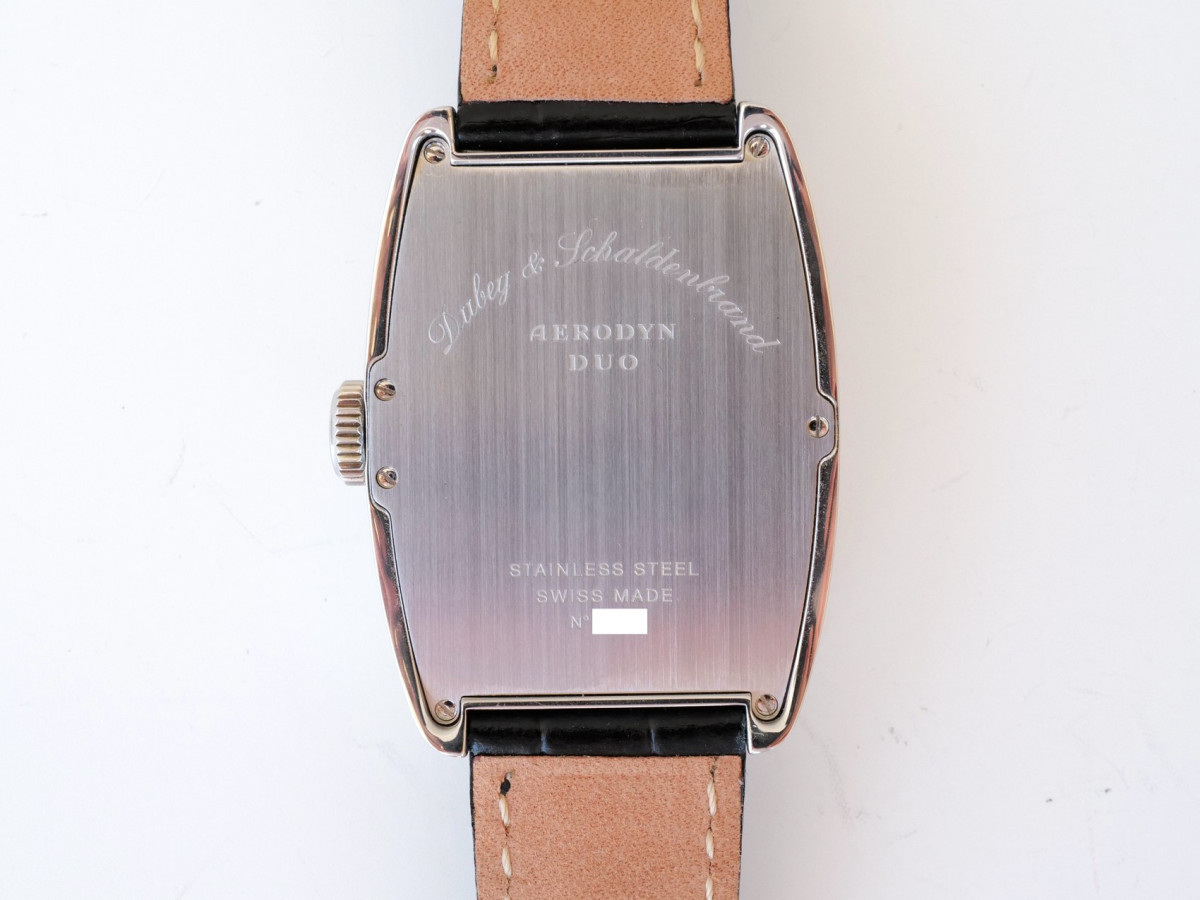 Swiss watch Dubey & Schaldenbrand Aerodyn Duo Date Silver Dial