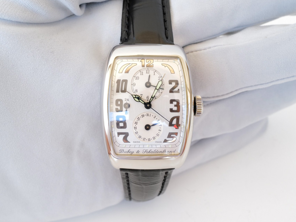 Swiss watch Dubey & Schaldenbrand Aerodyn Duo Date Silver Dial
