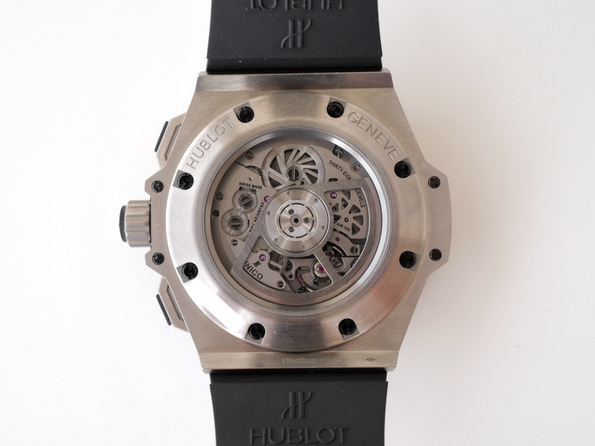 Швейцарський годинник Hublot King Power Unico 48 Skeleton Titanium Chronograph