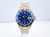 Швейцарские часы Rolex Submariner Date Blue Dial Steel 18K Yellow Gold 40