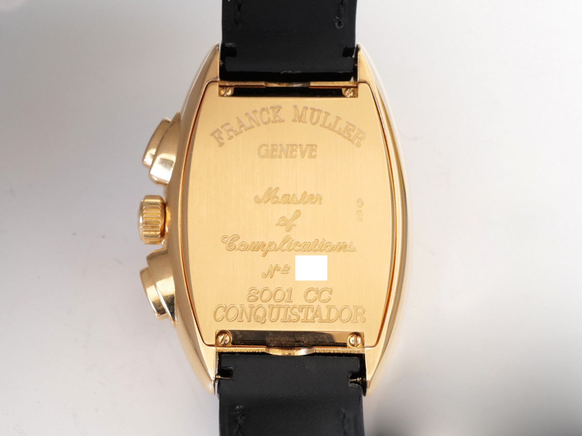 Швейцарские часы Franck Muller Conquistador 18K Rose Gold Chronograph