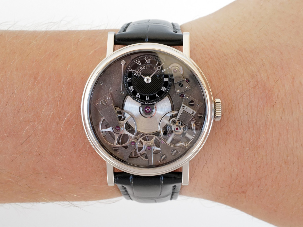 Швейцарський годинник Breguet Tradition Manual Wind 18K White Gold 37