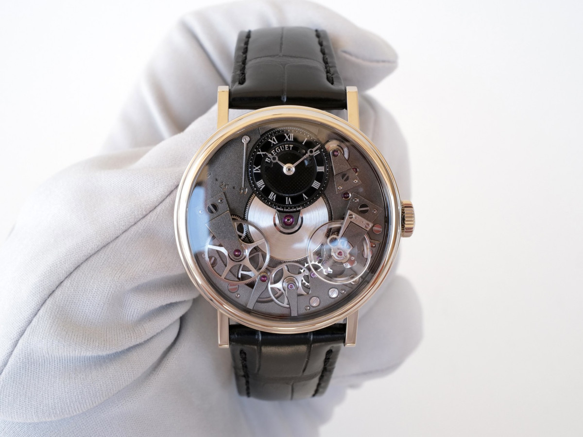 Швейцарський годинник Breguet Tradition Manual Wind 18K White Gold 37