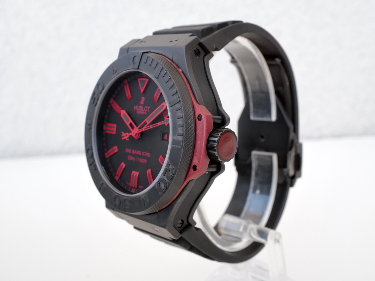 Швейцарские часы Hublot Big Bang King All Black Red Limited Edition 48
