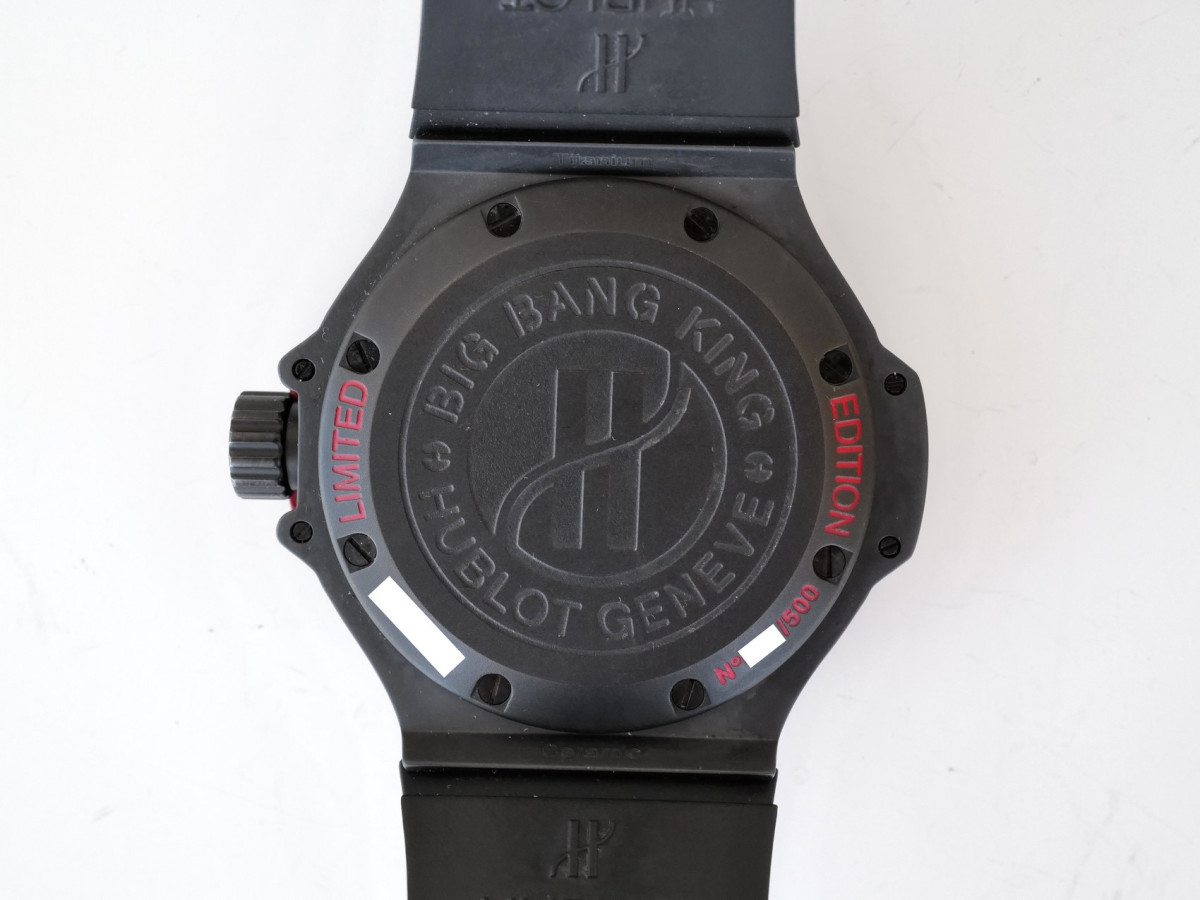 Швейцарские часы Hublot Big Bang King All Black Red Limited Edition 48