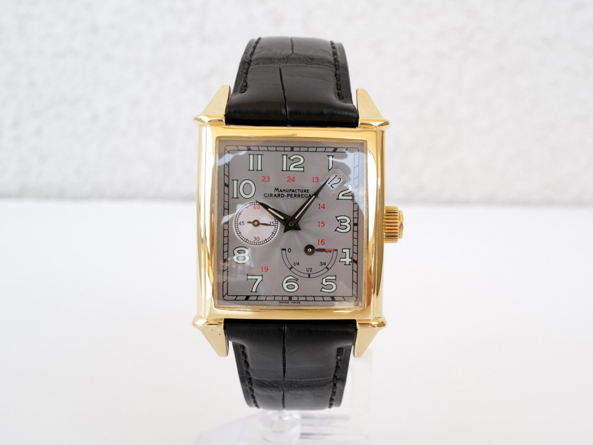Swiss watch Girard Perregaux Vintage 45 Power Reserve 18K Yellow Gold