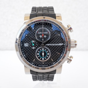 Swiss watch Graham Mercedes GP Petronas Mercedes GP Silverstone Carbon Fiber Dial 48