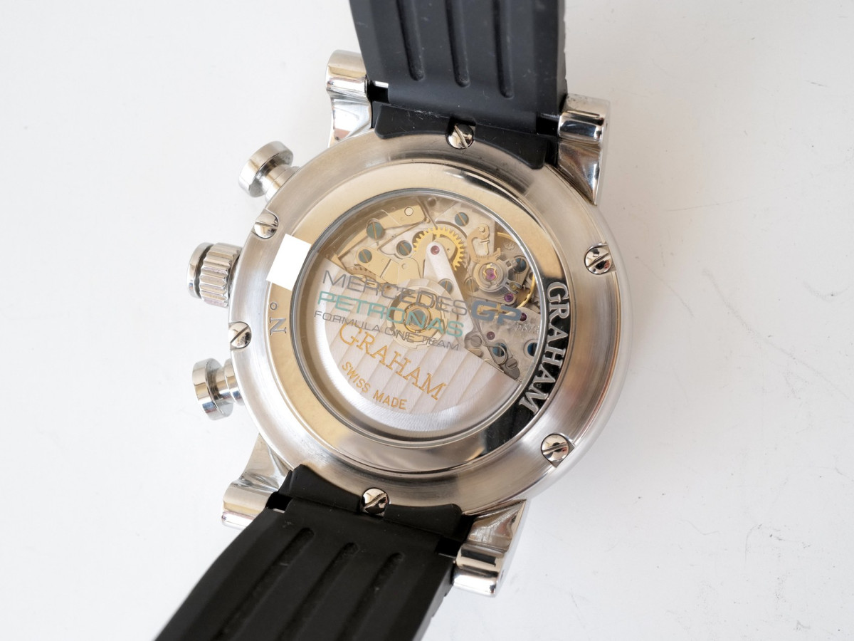 Swiss watch Graham Mercedes GP Petronas Mercedes GP Silverstone Carbon Fiber Dial 48