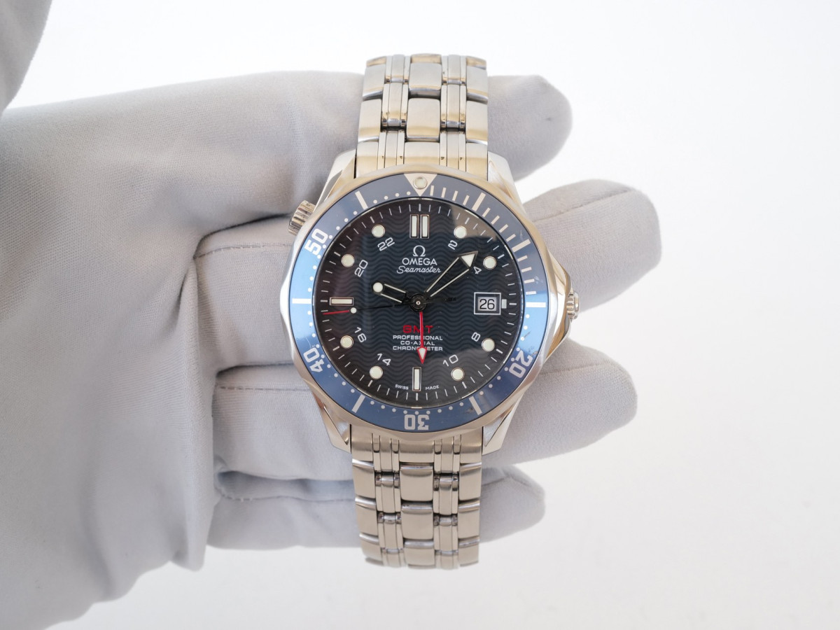 Швейцарские часы Omega Seamaster Diver 300M GMT 41