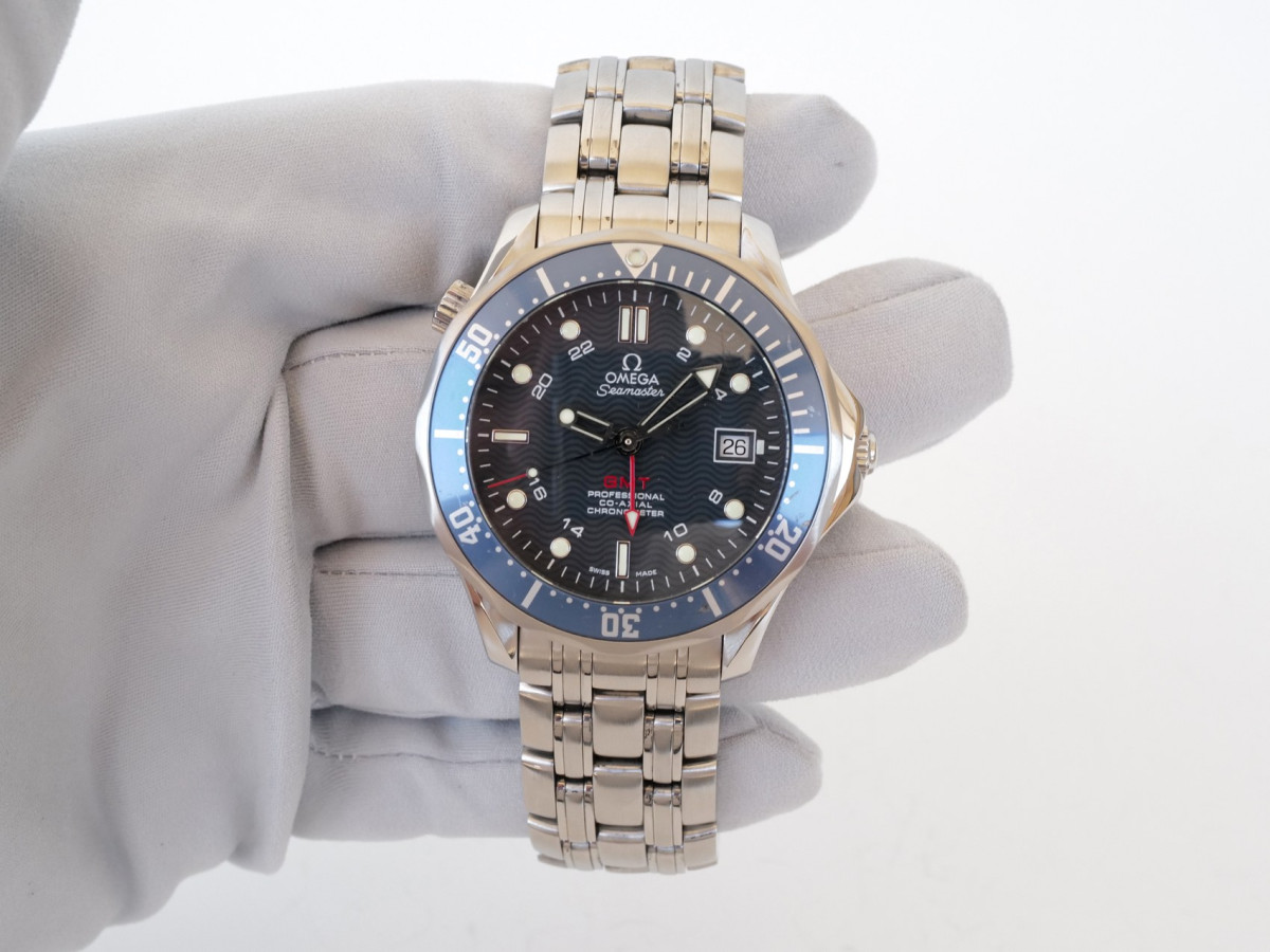 Швейцарские часы Omega Seamaster Diver 300M GMT 41