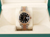 Швейцарський годинник Rolex Datejust 36 Jubilee Steel 18K Rose Gold Black Diamond Dial