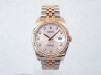Швейцарський годинник Rolex Datejust 36 Jubilee Steel 18K Rose Gold Pink Computer Diamond Dial