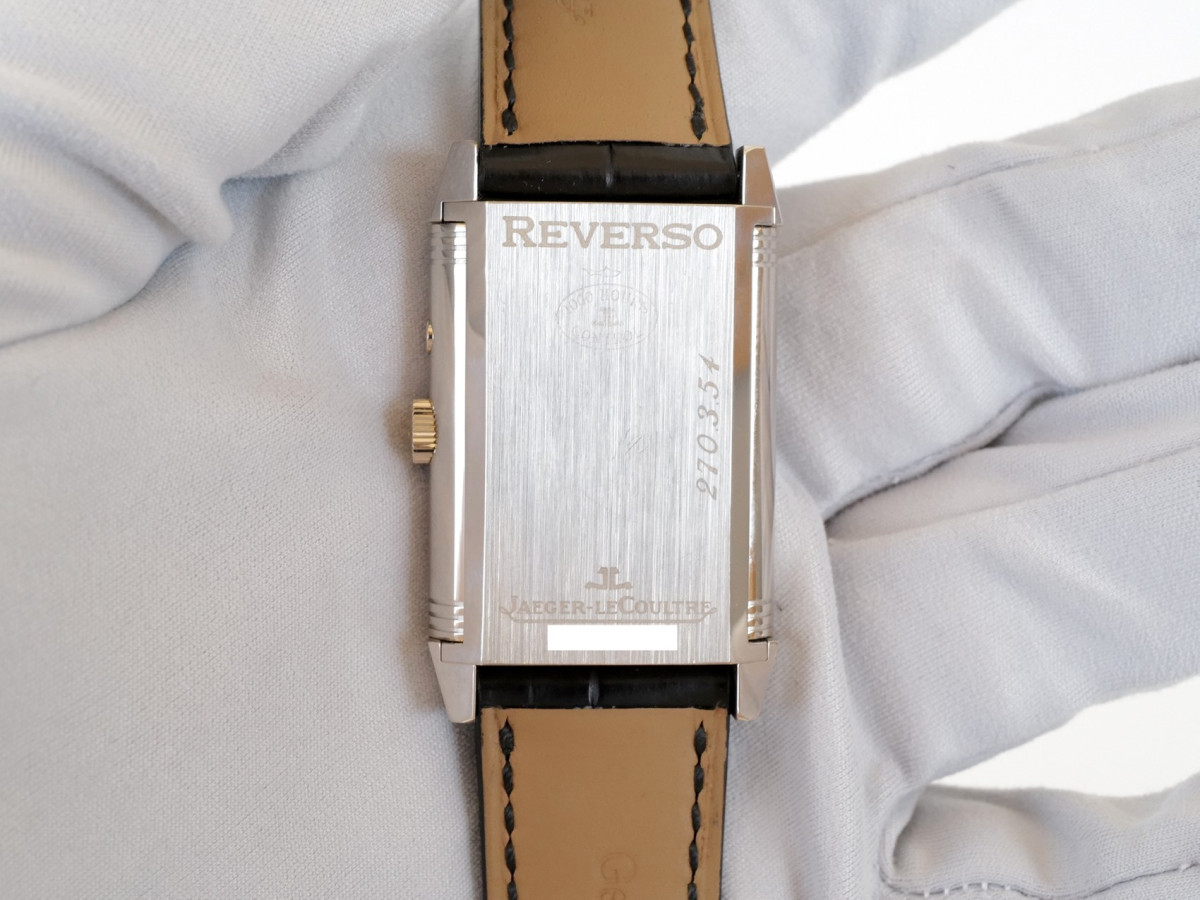 Швейцарские часы Jaeger-LeCoultre Reverso Duoface Night Day 18K White Gold