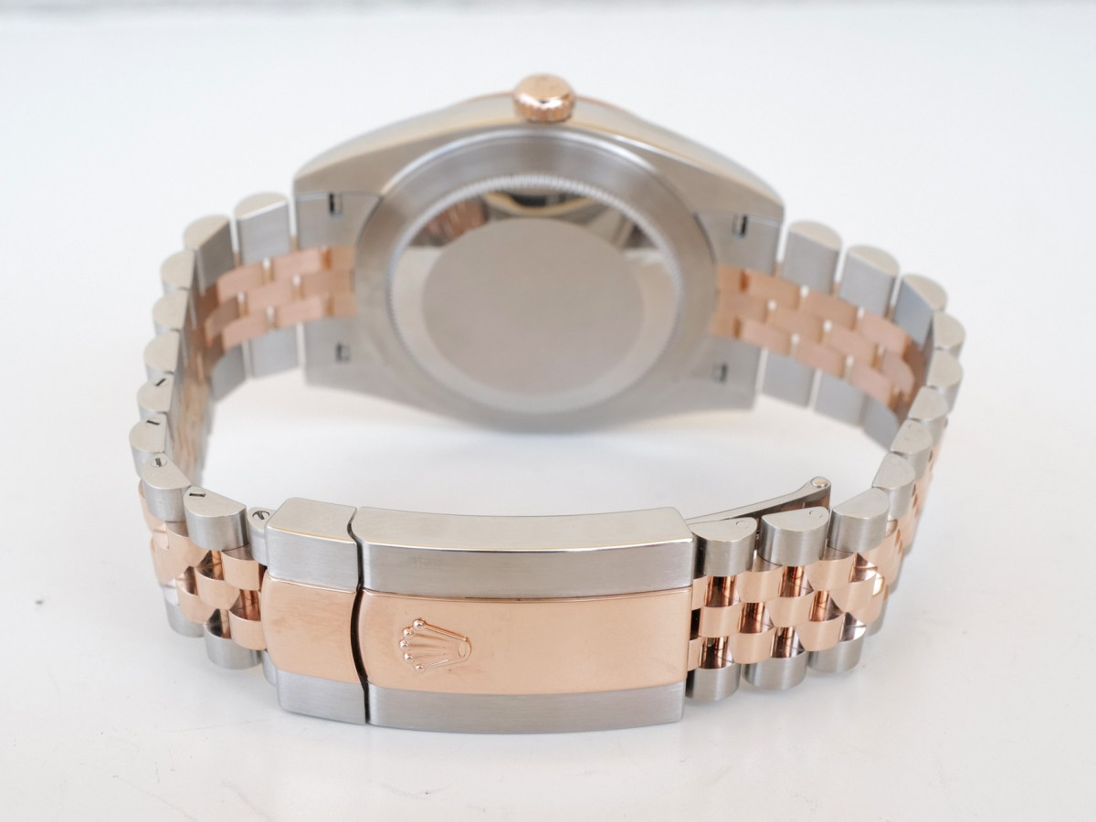 Швейцарський годинник Rolex Datejust 41 Jubilee Steel 18K Rose Gold Chocolate Brown Dial