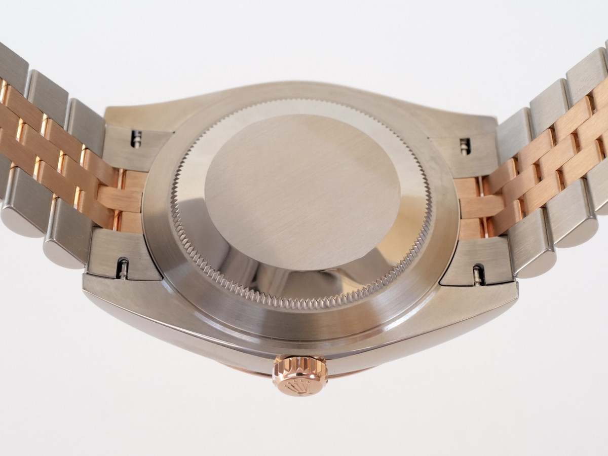 Швейцарський годинник Rolex Datejust 41 Jubilee Steel 18K Rose Gold Chocolate Brown Dial