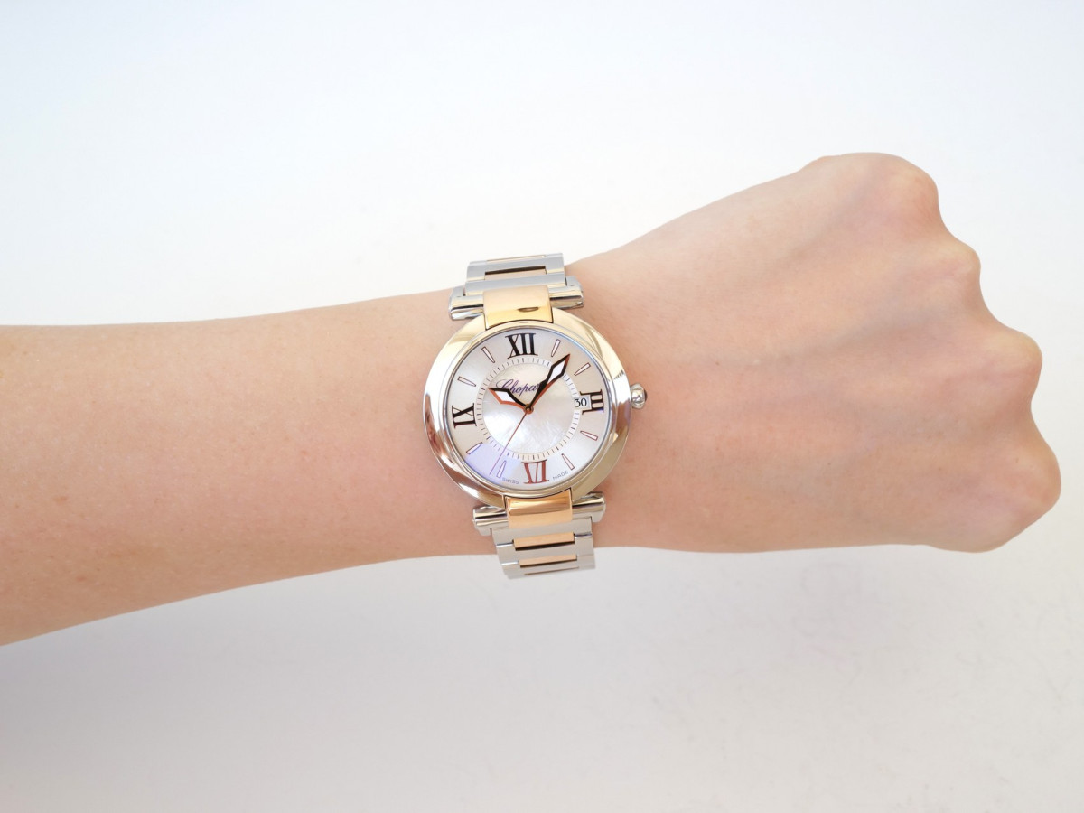 Швейцарские часы Chopard Imperiale 36 Steel 18K Rose Gold MOP Dial