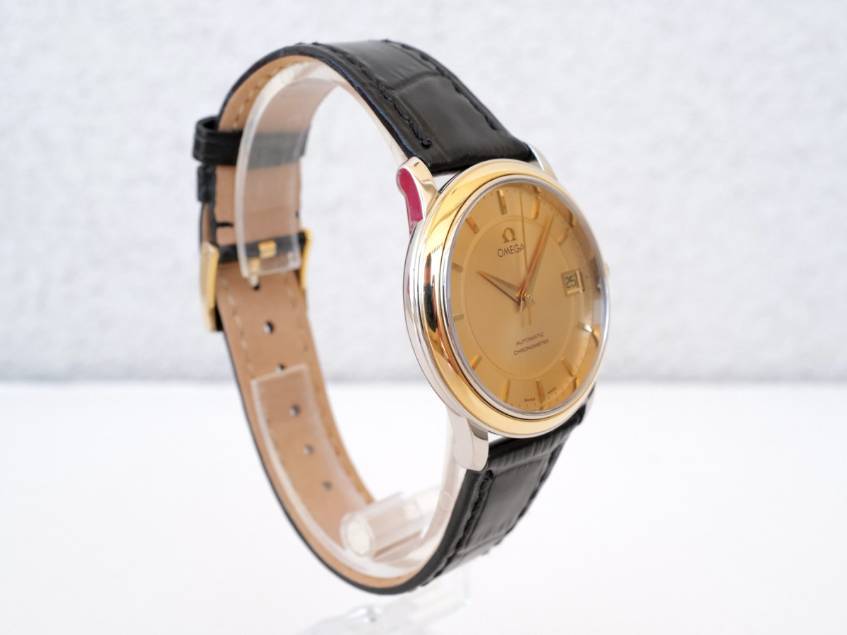 Швейцарские часы Omega De Ville Prestige Automatic Steel 18K Yellow Gold 35