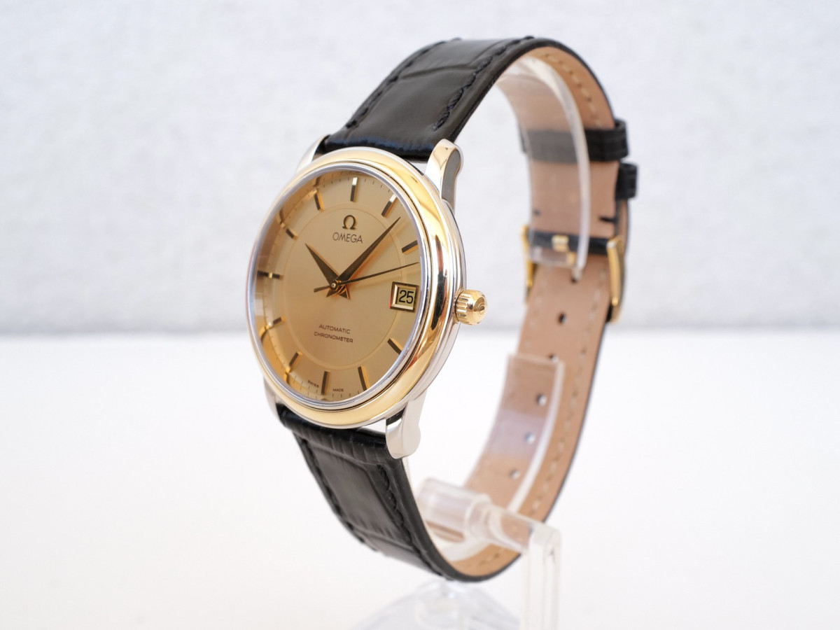 Швейцарские часы Omega De Ville Prestige Automatic Steel 18K Yellow Gold 35