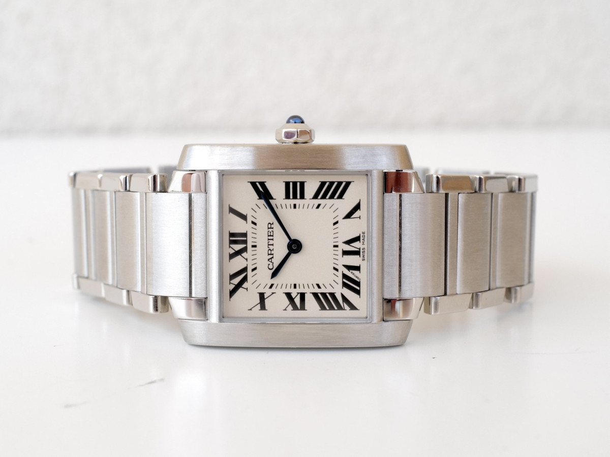 Швейцарський годинник Cartier Tank Francaise Quartz Medium