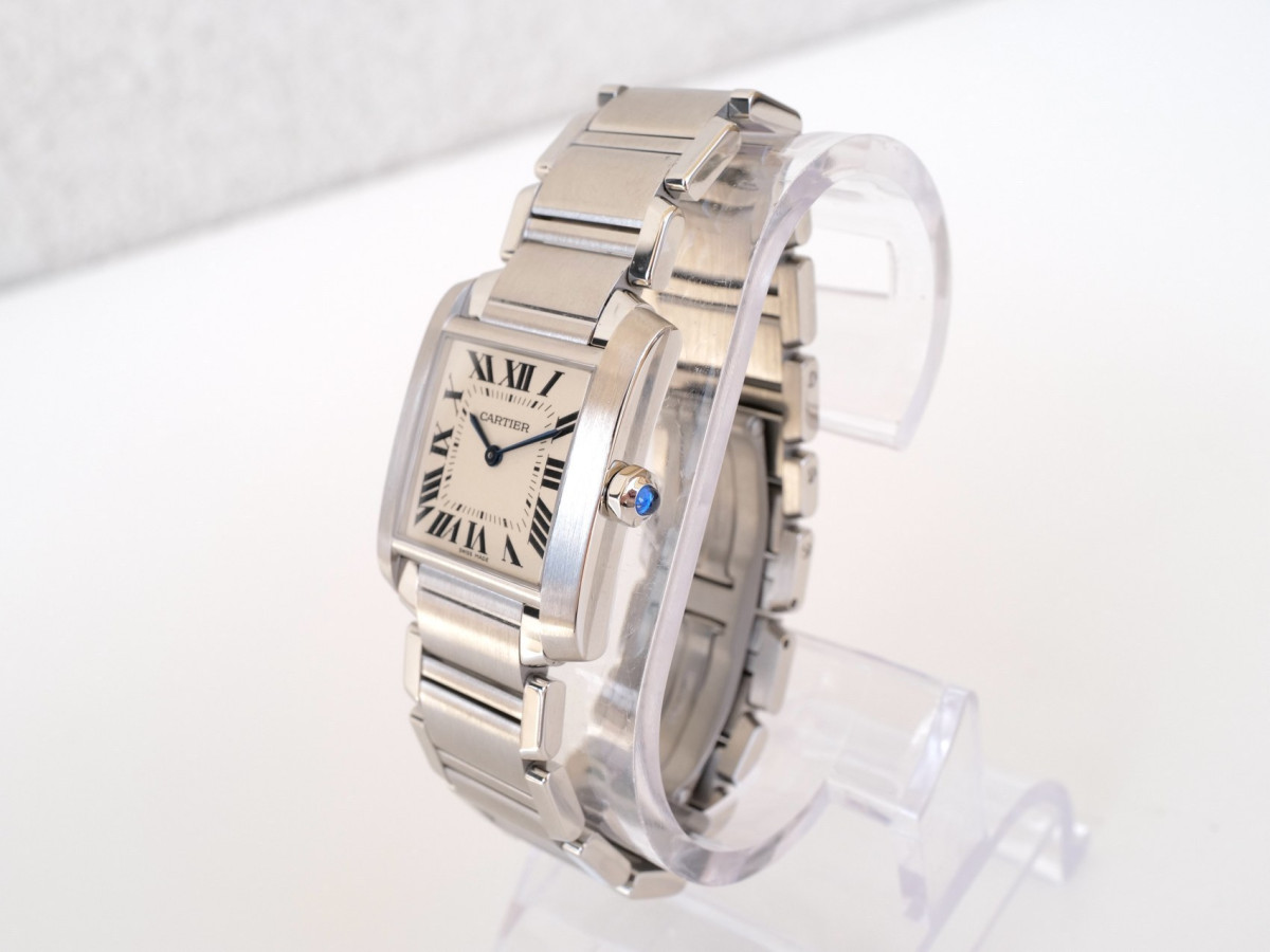Швейцарський годинник Cartier Tank Francaise Quartz Medium