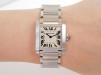 Швейцарський годинник Cartier Tank Francaise Quartz Medium